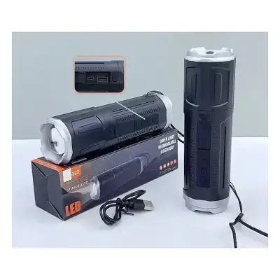 SY-322 Telescopic Zoomable Lamp Wireless BlueTooth Speaker,...